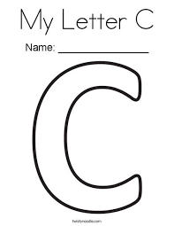 My Letter C Coloring Page Letter C Coloring Pages Letter A Coloring Pages Alphabet Letter Activities