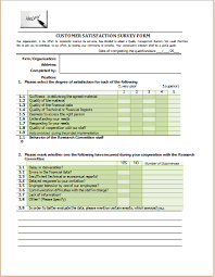 New Year Customer Survey Form Template Ms Word Customer Satisfaction Survey Template Survey Form Customer Survey