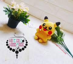 pikachu amigurimi crochet handmade handmade shop pikachu