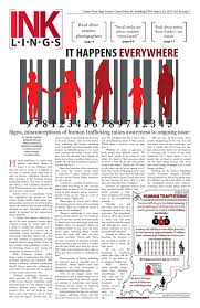 There have been nearly 40,000 people identified as likely victims of human trafficking in the united states since 2007, according to the national human trafficking resource center. Inklings March 2019 By Cphs Inklings Issuu