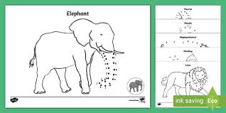 zoo animals alphabet dot to dot worksheets teacher made