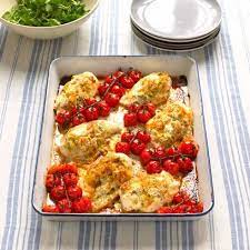Mary Berry S Chicken With Pesto Taleggio And Roasted Tomatoes Recipe Berries Recipes Mary Berry Recipe Pesto Chicken