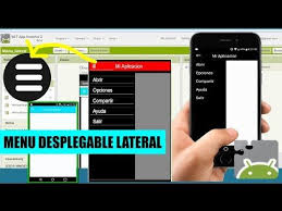 Menu Desplegable Lateral En App Inventor 2 Menu Opciones Youtube Inventores Desplegable Youtube