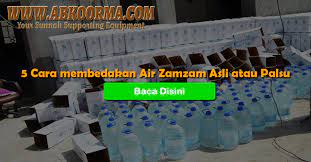 Kita pakai alat tes air zamzam namanya tds. 5 Cara Membedakan Air Zamzam Asli Atau Palsu Abkoorma Com