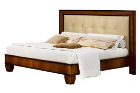 Der wichtigste bestandteil der schlafzimmereinrichtung ist das bett. Walnut Bett Aus Holz Mit Kopfteil In Oko Leder Idfdesign