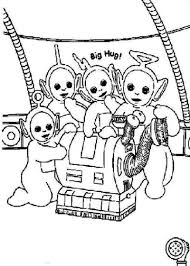 Teletubby Lala In 2020 Coloring Pages Cartoon Coloring Pages Teletubbies
