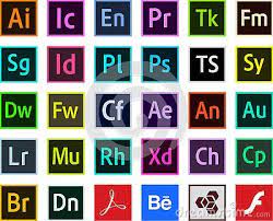 Download Icons Programs Adobe Color Original Logos Adobe Photoshop Illustrator Adobe Premiere Pro Nafter Effects Anim Photoshop Illustrator Illustration Vector