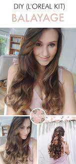 Diy Balayage At Home Brunette To Blonde Balayage Ombre Hair Diy Balayage Blonde Ombre Balayage Balayage Brunette Short