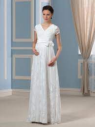 Short Sleeves Lace Bowknot Maternity Wedding Dress Ad ٩ Hello Re Pin Away Pregnant Wedding Dress Lace Maternity Wedding Dresses Online Wedding Dress