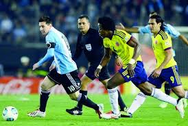 Pero que basura de juego la ctm!! Argentina Held By Colombia Chile Wins Arab News