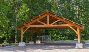 Custom Built Wood Carports Diy Post And Beam Carport Plans Pdf Plans Carport Plans Carport Designs Carport
