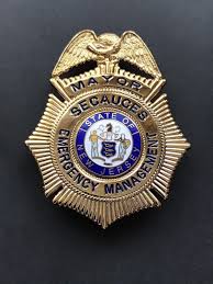 Mayor Secauces Office Of Emergency Management Nj Smith Warren Badge Law Enforcement Emergency Management