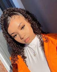 Raky Wane On Instagram Wet Hair Look Lashes Baddiieboutique Fit Trxnd Natural Hair Styles Easy Cute Curly Hairstyles Cute Hairstyles For Medium Hair