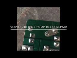 It is different than the one from dykaar. Volvo 240 Fuel Pump Relay Repair Youtube