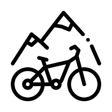 Check spelling or type a new query. Mountain Bike Icon Vector Outline Mountain Bike Sign Isolated Contour Symbol Illustration Stock Vector Adobe Stock