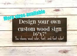 Custom Wood Signs Wooden Signs Custom Sign Wood Housewarming Gift Personalized Bar Signs Rustic Wall Dec Custom Wood Signs Custom Wooden Signs Custom Wood