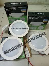 Lampu pju led 12 & 24 watt 220 volt ac. Lampu Downlight Led Luxmenn 12watt Warmwhite Toko Sumber Lampu
