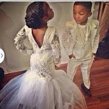 Romantic Mermaid Flower Girls Dresses For Weddings Sheer Long Sleeves Lace Applique Tulle Skirt 2016 Litt Kids Prom Dresses Flower Girl Dresses Pageant Dresses