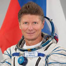 Cosmonaut Gennady Padalka handed over command of the International Space  Station today to One-Year Crew member and NASA Astronaut Scott Kelly.  Padalka will return home Sept. 11 and Kelly will lead the