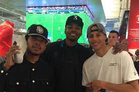 Check spelling or type a new query. Steph Curry Kent Bazemore And Chance The Rapper Went To Check Out The Under Armour Dad Shoes For The Win