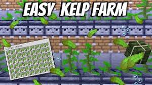 It works on 1.17 and on all other versions of minecraft bedrock whether you play on mobile, console, or pc. Minecraft 1 13 Automatic Kelp Farm And Efficient Dried Kelp Block Smelter Tutorial