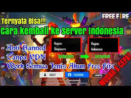 Entah itu mobile legends, pubg, dan free fire, ketiga akun game tersebut sering terkena hack. Tanpa Ganti Akun Cara Cepat Kembali Ke Server Indonesia Free Fire 2020 Tanpa Hapus Data Youtube