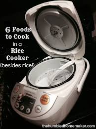 6 Foods You Can Cook In A Rice Cooker Besides Rice Rice Cooker Rice Cooker Recipes Zojirushi Rice Cooker