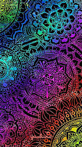 Colourful Mandala Lotus Ipod Wallpaper Funky Wallpaper Marvel Iphone Wallpaper