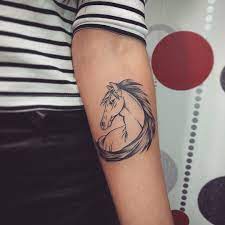 Goodtattooclub On Instagram Tattoo Tattoos Tattooed Tattooedgirls Ink Inked Inkedgirls Girlswithink Girlsw Horse Tattoo Design Horse Tattoo Tattoos