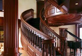 Gorgeous Mahogany Staircase Stair Railing Design Porch Railing Designs Railing Design