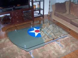 It is impressive to see what these guys can do with an old aircraft and sure to please every airplane enthusiast's flight of fancy. Airplane Wing Tables