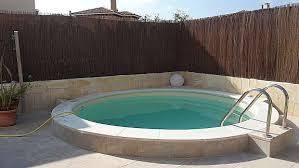 Bildergebnis Fur Rundpool Terrasse Pool Im Garten Randsteine Steine