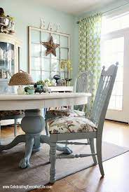 People are putting chalk paint on just about everything!. Dining Room Table And Chairs Makeover With Annie Sloan Chalk Paint Dining Room Chairs Furniture Makeover Painted Kitchen Tables