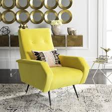 Fox6258a Accent Chairs Furniture By Safavieh Yellow Accent Chairs Living Room Yellow Accents Accent Chairs