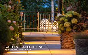 We ourselves have created the best. Gartenbeleuchtung Gartenlicht Gempp Gartendesign