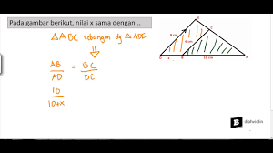 Check spelling or type a new query. Pada Gambar Berikut Nilai X Sama Dengan Youtube