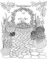 Drawing and coloring in pictures of flowers have been happening for centuries so of course flower and i started with the title page and played with white uniball gel pens for the first time for the dots and extra details on the flowers in my. Free Coloring Pages Printable Pictures To Color Kids Drawing Ideas Beautiful Garden Coloring Pages For Adults Printable Drawing Ideas