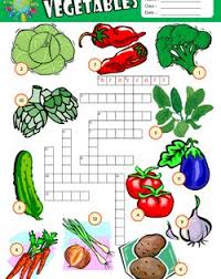 Vegetables Crossword Puzzle Esl Vocabulary Worksheet Kids Worksheets Printables English Lessons For Kids English Worksheets For Kids