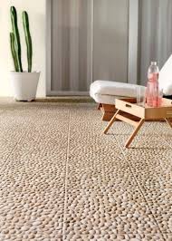 This is in fact concrete flooring and the tiles are painted on it. Pin By Sharon Weber On Ideas For The House Patio Flooring Outdoor Flooring Outdoor Tiles