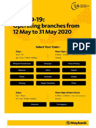 Jalan masjid, jalan tun ahmad zaidi, jalan tanjung batu, jln keppel, jalan kambar. Maybank Branch List Covid 19 Malaysia