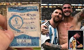 Rodrigo De Paul confidently predicted Argentina's World Cup triumph back in  September 