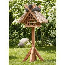 Wie häufig wird das garten vogelhaus voraussichtlich verwendet? Vogelhaus Reet Teak Mehr Garpa