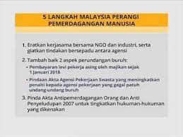 Maybe you would like to learn more about one of these? 5 Langkah Malaysia Perangi Pemerdagangan Manusia Youtube