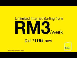 Pas suara hadir dalam tiga jenis iaitu. Digi Prepaid Unlimited Internet Surfing From Rm3 Week Youtube