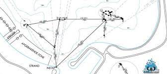 Het is een groengebied met bosjes. Detailplan Blaarmeersen Ovos