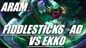 Fidelito Ad Esta Rotisimo League Of Legends Fiddlesticks Vs Ekko Aram Youtube We collected the fiddlesticks build data and statistics to calculate the optimal build on league of legends patch 11.3. youtube