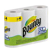 bounty paper towels 24 big rolls 8 packs of 3