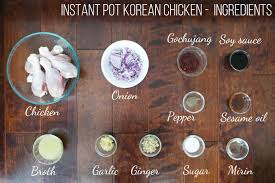 Use it to make sandwiches, to top pizzas, or even as a this recipe uses two of the hottest appliances of the moment, the instant pot and the air fryer, to churn out chicken wings with perfectly tender meat and. Instant Pot Korean Chicken With Gochujang Paint The Kitchen Red