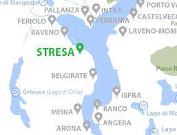 The italian part of the lake lies within two regions: Stresa Lago Maggiore
