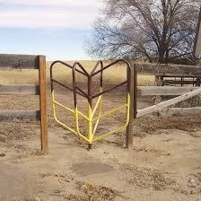 Turnstile Gate For Livestock Pastures Farm And Garden Grit Magazine Farm Gate Cattle Gate Farm Gate Entrance